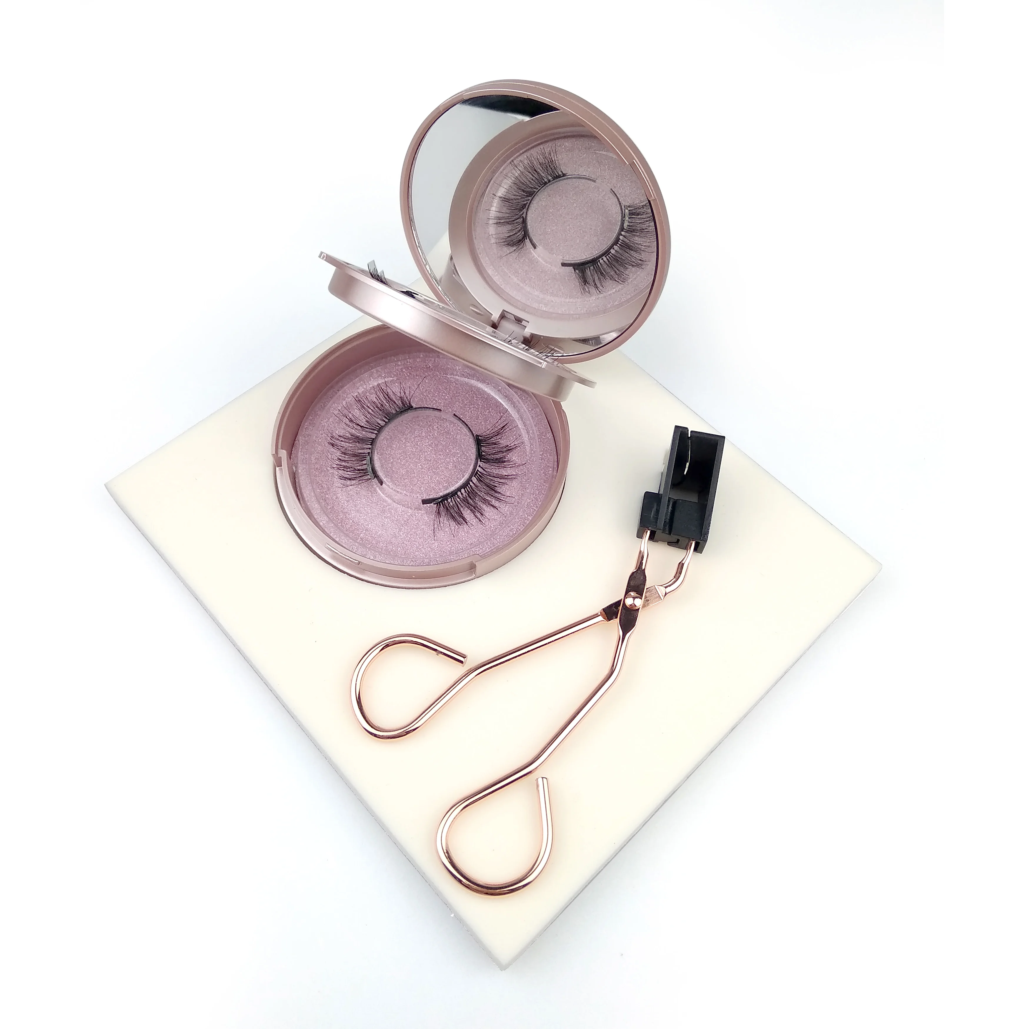 Qingdao Private Label False lashes Soft Clip 8D Quantum Magnetic Eyelash Partner Set