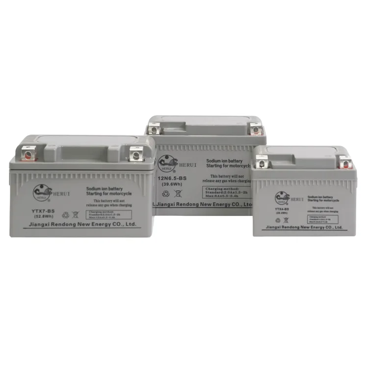 Starting motorcycle battery 12v 7ah YTX7-BS 12v 4ah mf sodium ion battery motorcycle