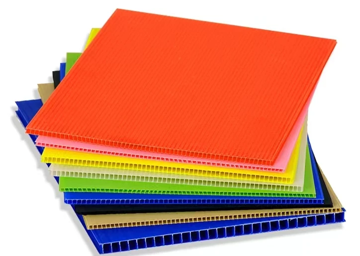 Corriboard Corriflute Sheet Polypropylene Plastico Pp Corrugated Hollow Plastic Petek 4ft X 8ft Coroplast Sheet 4mm Poster Board