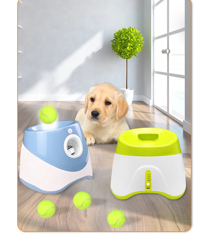 Catapult For Dogs Ball Launcher Dog Toy Tennis Ball Launcher Jumping Ball Pitbull Toys Automatic Throw Pet