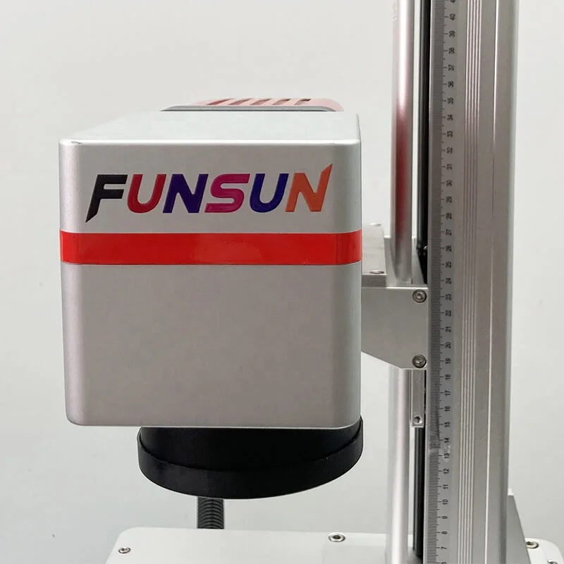 Funsun 10W 20W 30W 50W Desktop Multifunctional Fiber Laser Marking Machine for Metal Steel Aluminum Engraving