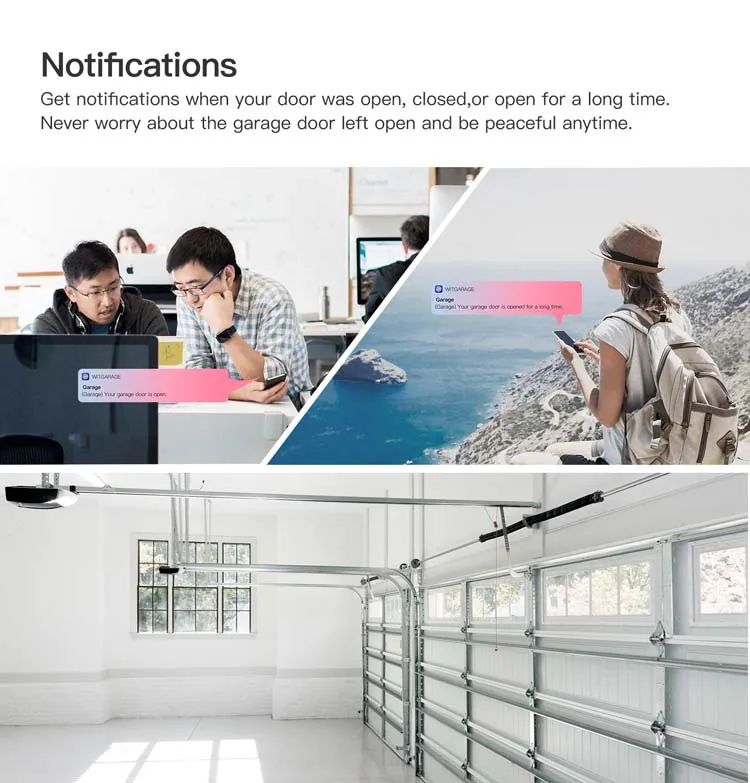  Smart garage automatic door opener Sectional