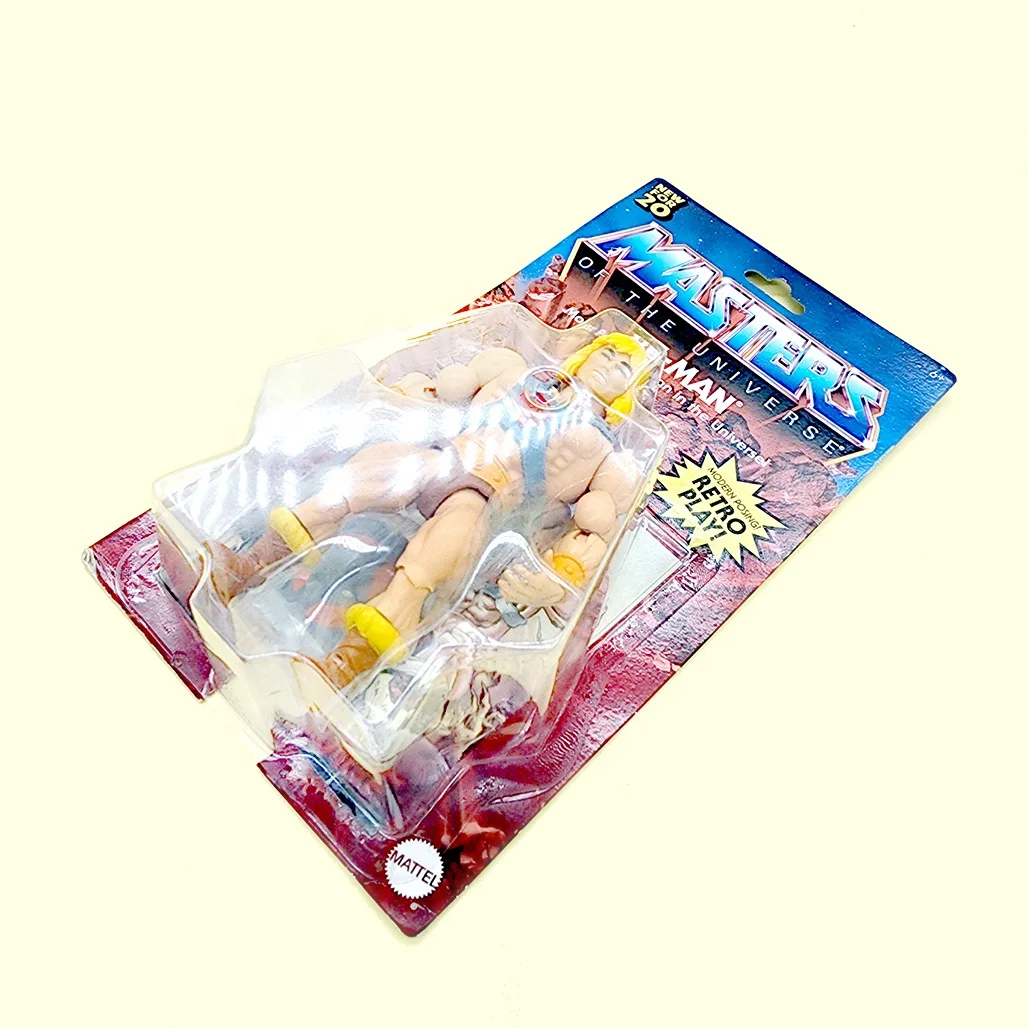 kids toy custom Hanging Box Packaging with Insert Blister plastics for toy Blister Clamshell packaging paper