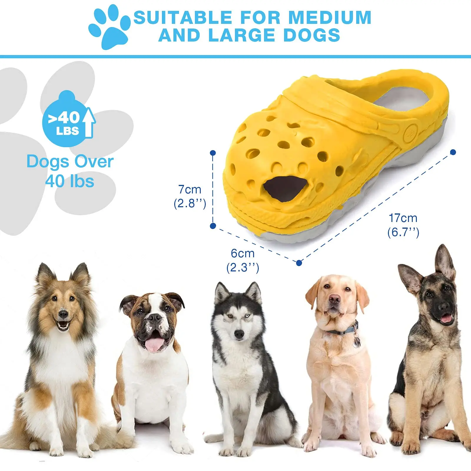 Eco Friendly Materials Slippers Shape Super Indestructible Bite Resistant Food Grade Natural Rubber Pet Dog Chew Toys