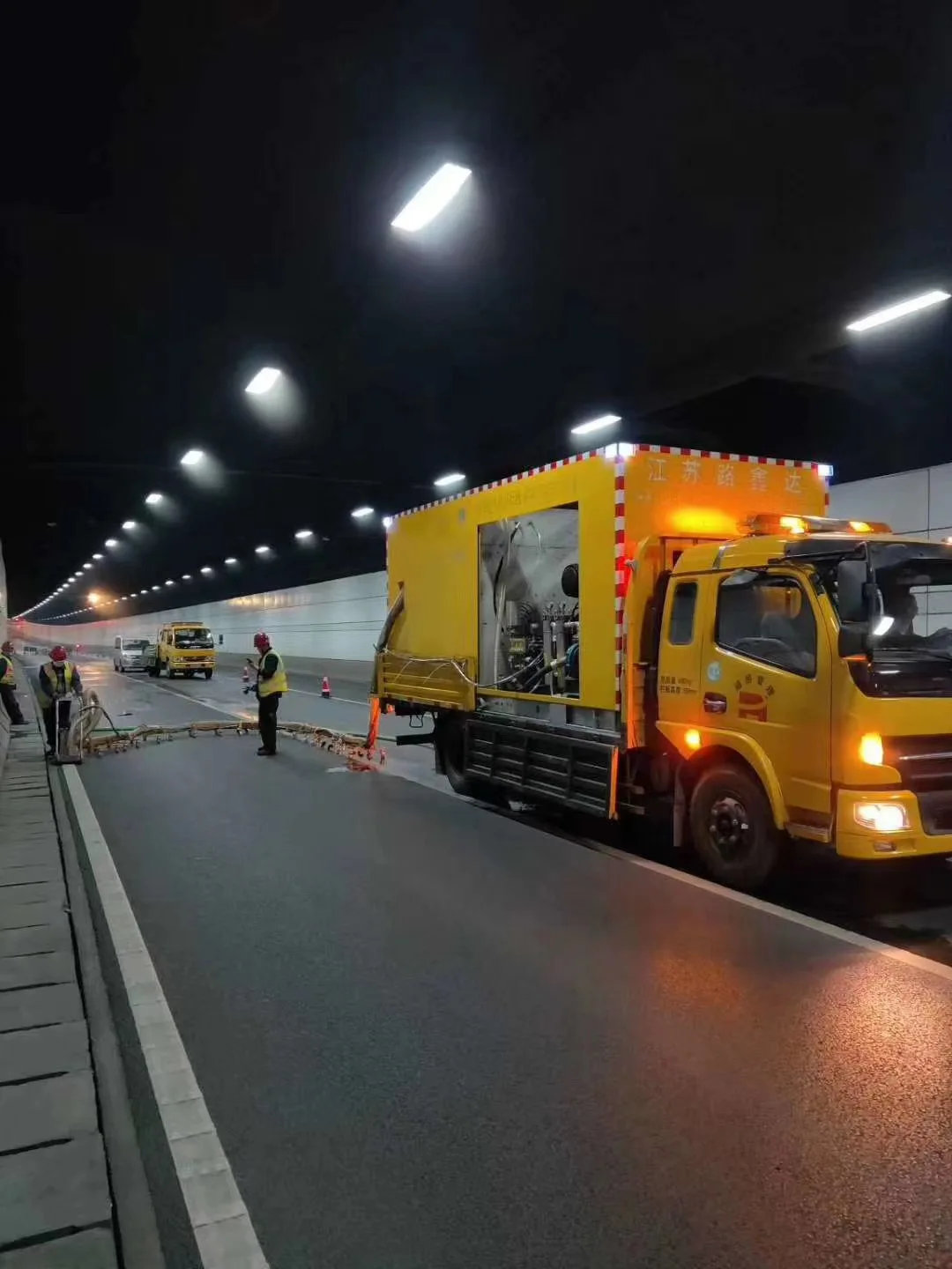 Eco Friendly High Quality High Pressure Water Blasting Water Jetting System Road Marking Removal with Recovery Pump