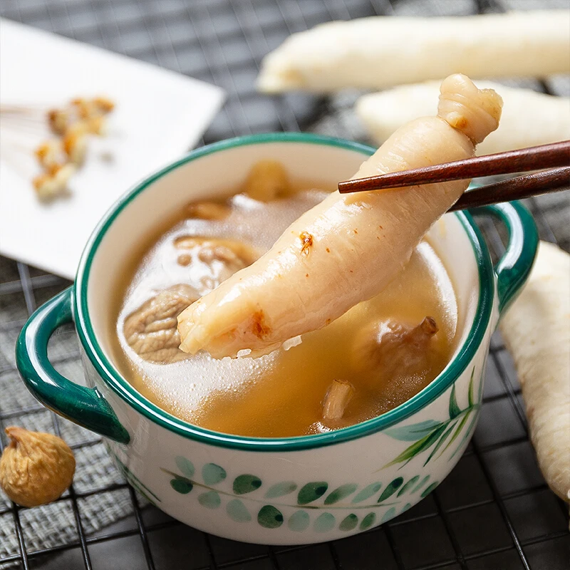 Natural White Ren Shen Top Grade Changbai Mountain Dried White Proceed Dried Ginseng Root