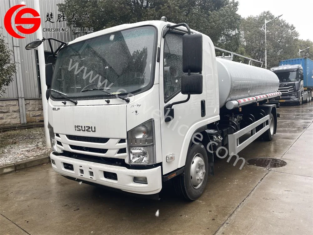 Isuzu New 10000L Water Tank Truck for Sales Drinking Water Transporting Stainless Steel Water Tanker Trucks