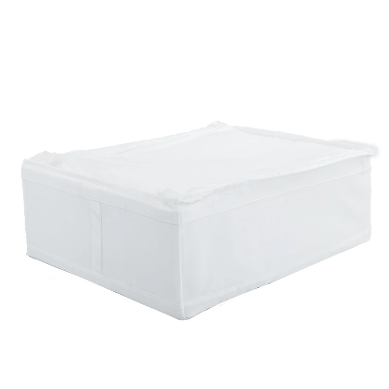 Under bed fabric Storage box Oxford cloth flat ultra thin clothes quilt household extra large