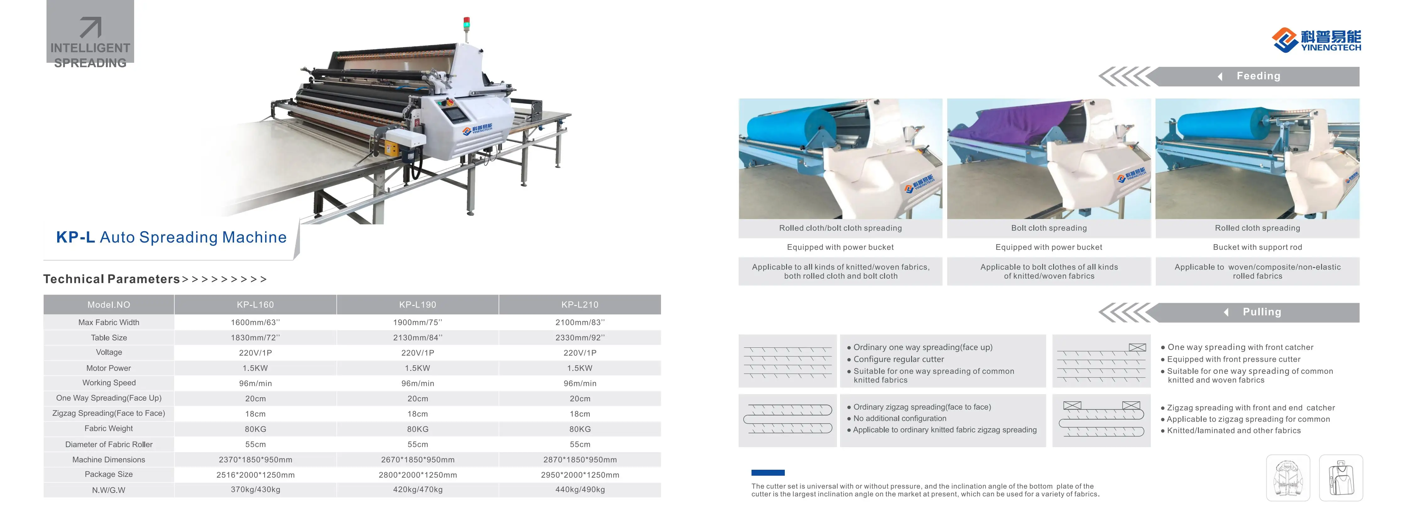 Automatic Knitting and Woven Fabric Spreader with intelligent operating system cloth laying machine factory direct sales