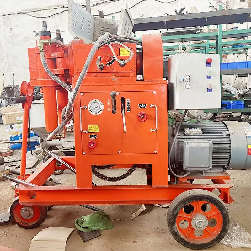 Reinforcement Of Drilling Machine By Grouting 100M Core Drilling Rig Underground Drilling Rig
