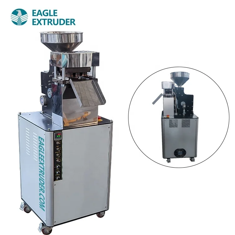 Puffed Rice Cake Machine Crackers Extruder