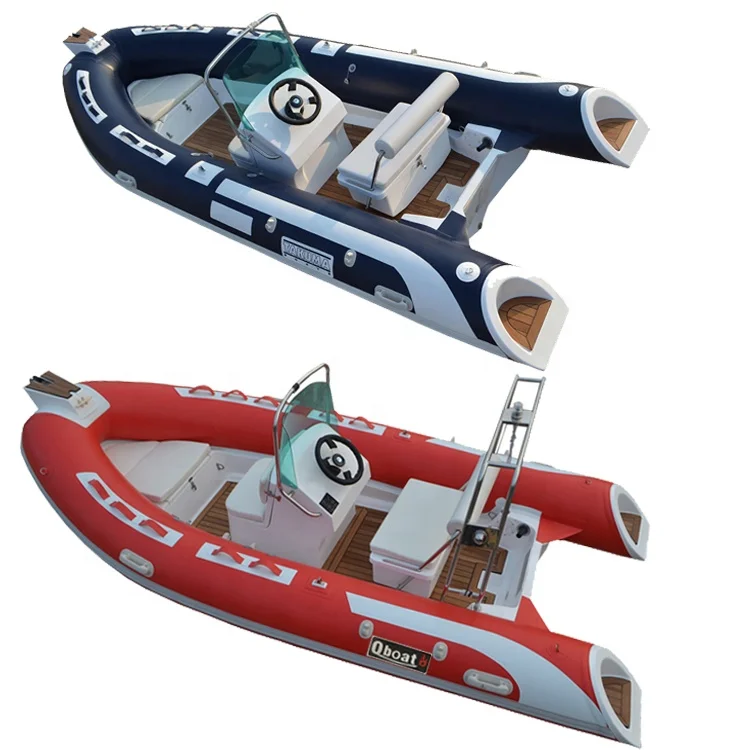 wholesale latest popular design rib inflatable boat with pvc or hypalon tube