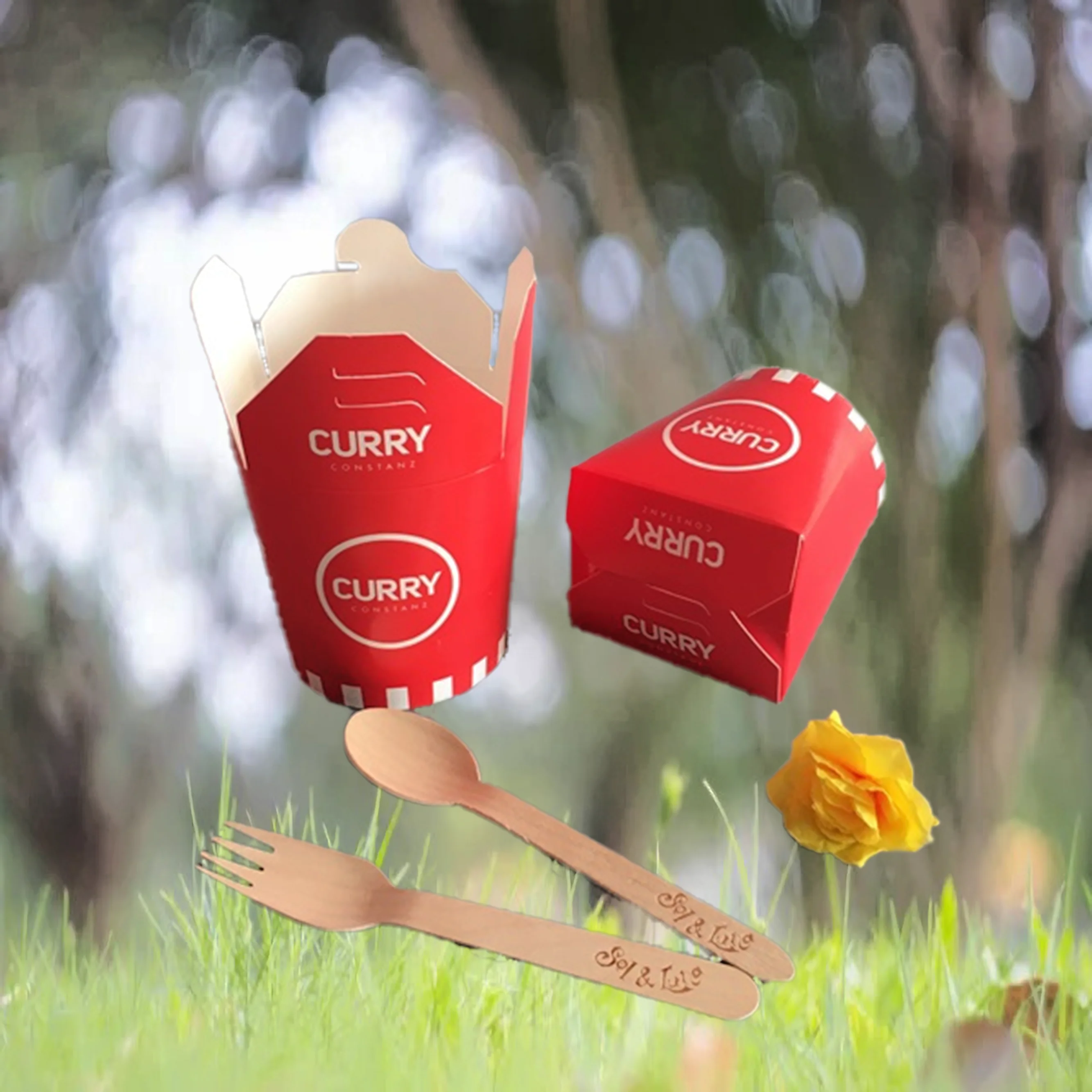 16oz 26 oz 32 oz disposable printed pasta food packaging take away noodle box custom