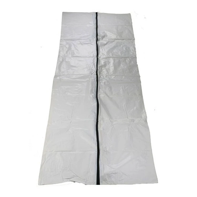 Disposable heavy duty waterproof PVC corpse mortuary body bag for dead bodies