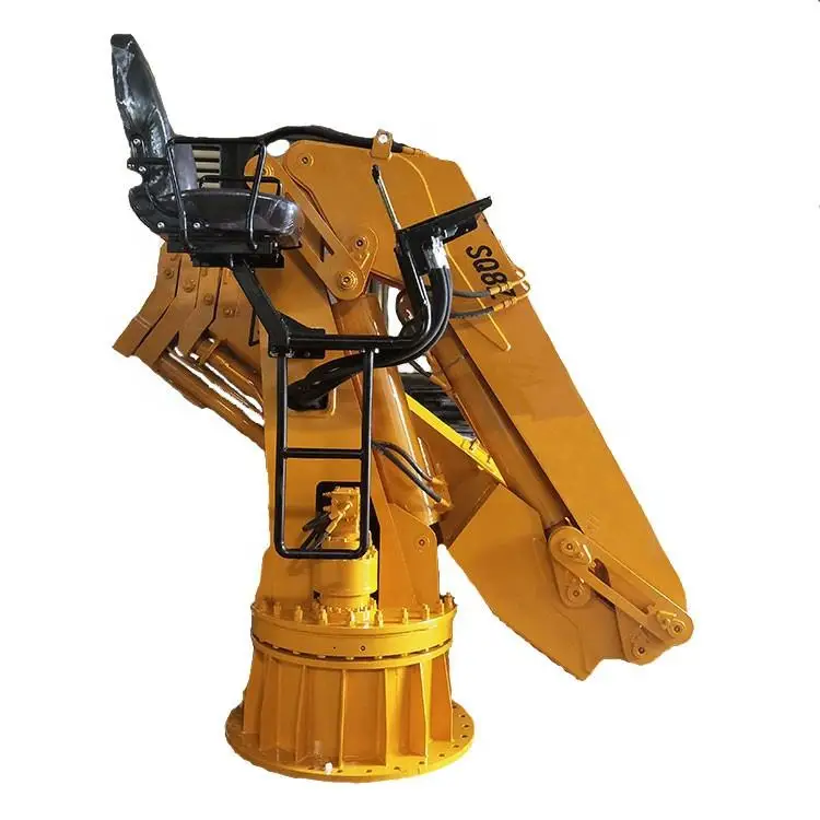 Factory direct professional design folding arm deck crane professional ship crane telescopic offshore crane