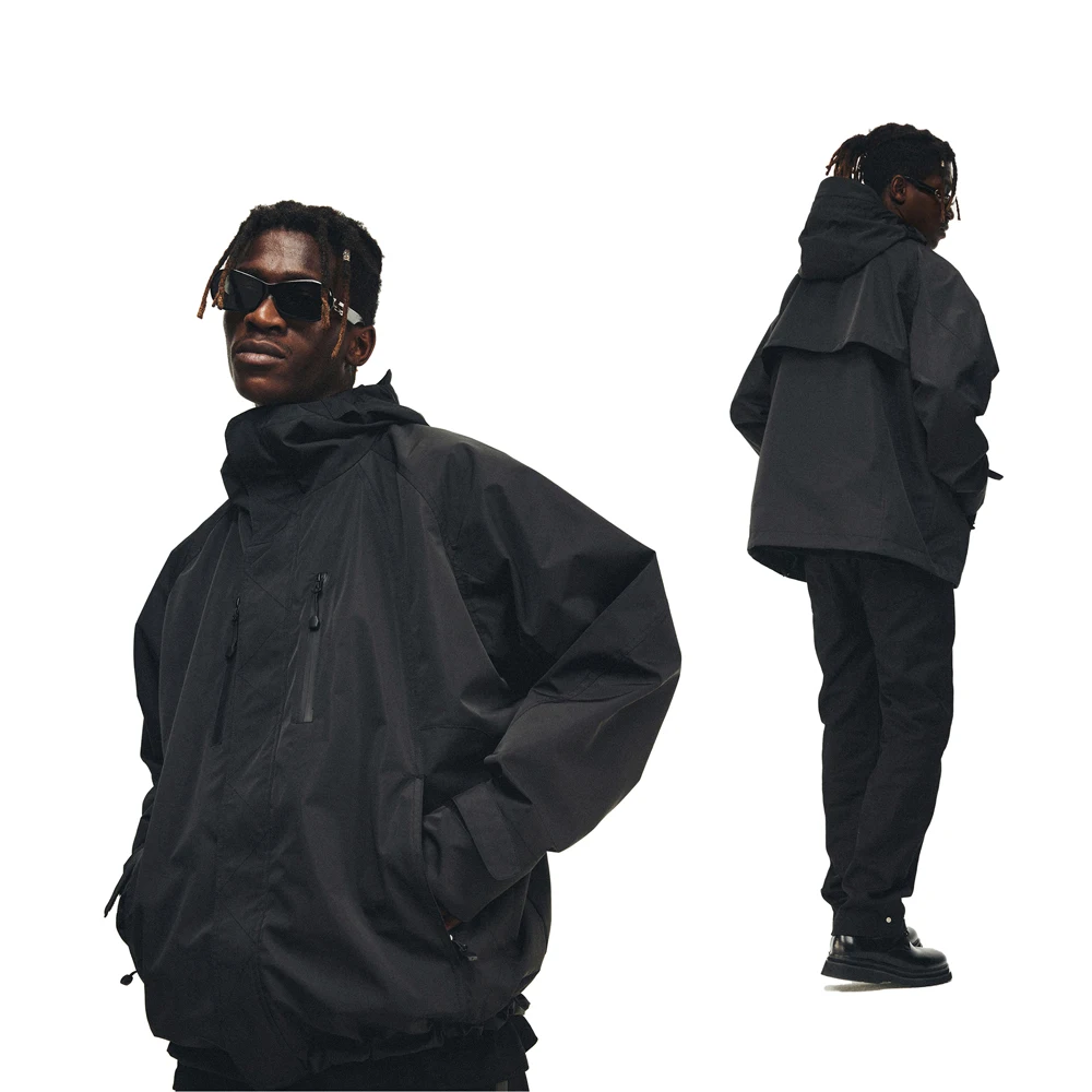 Nylon lightweight mens stylish jackets casual outdoor waterproof windbreaker running training wear custom men windbreaker jacket