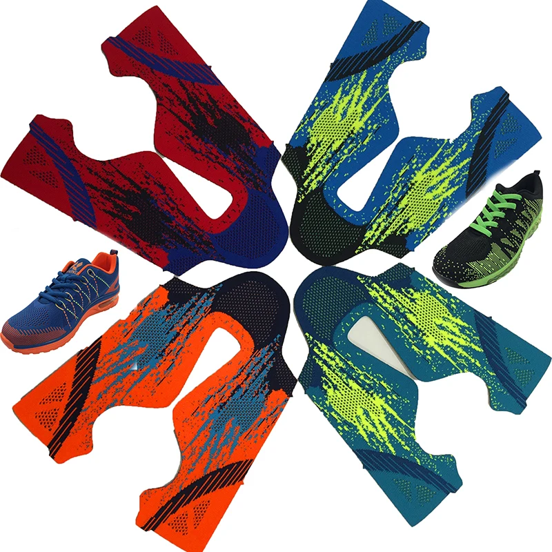 Wholesale summer women&men shoe knit sports shoes uppers