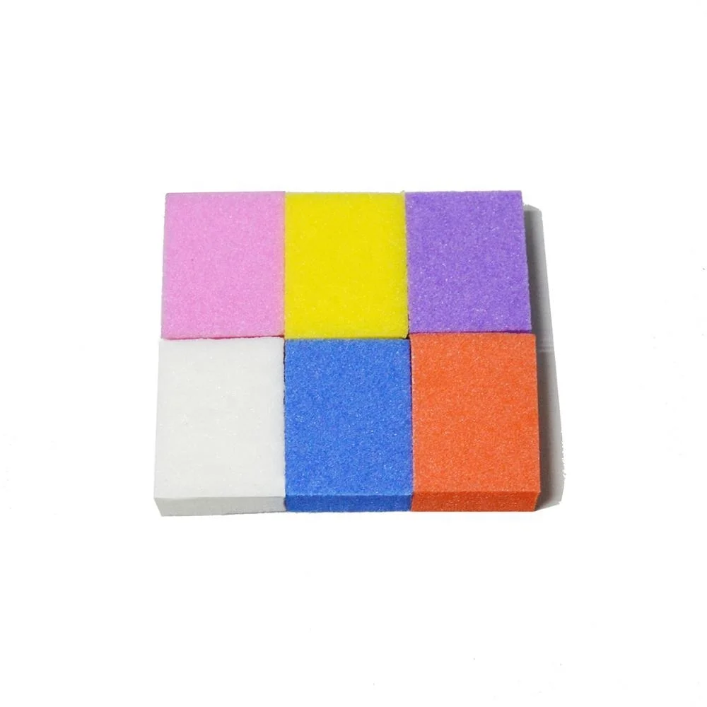 
Colorful Nail Buffing Disposable Slim Buffer Mini Sanding Nail Block 