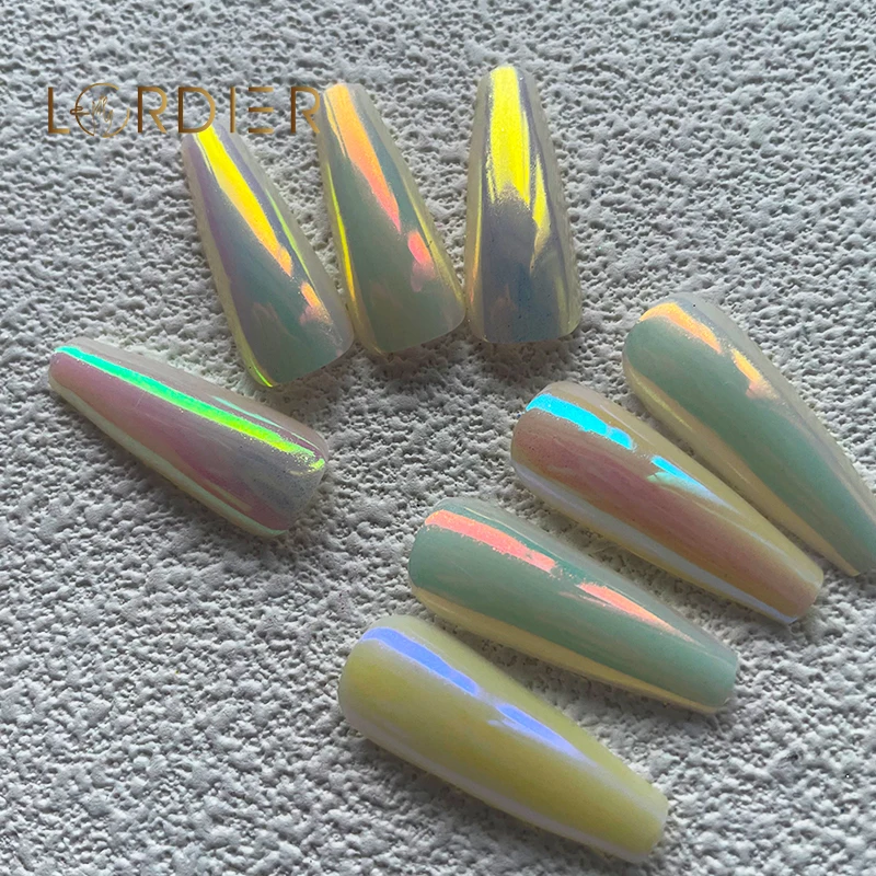 High Gloss Chameleon Aurora Powder Nail Powder Aurora Pigment