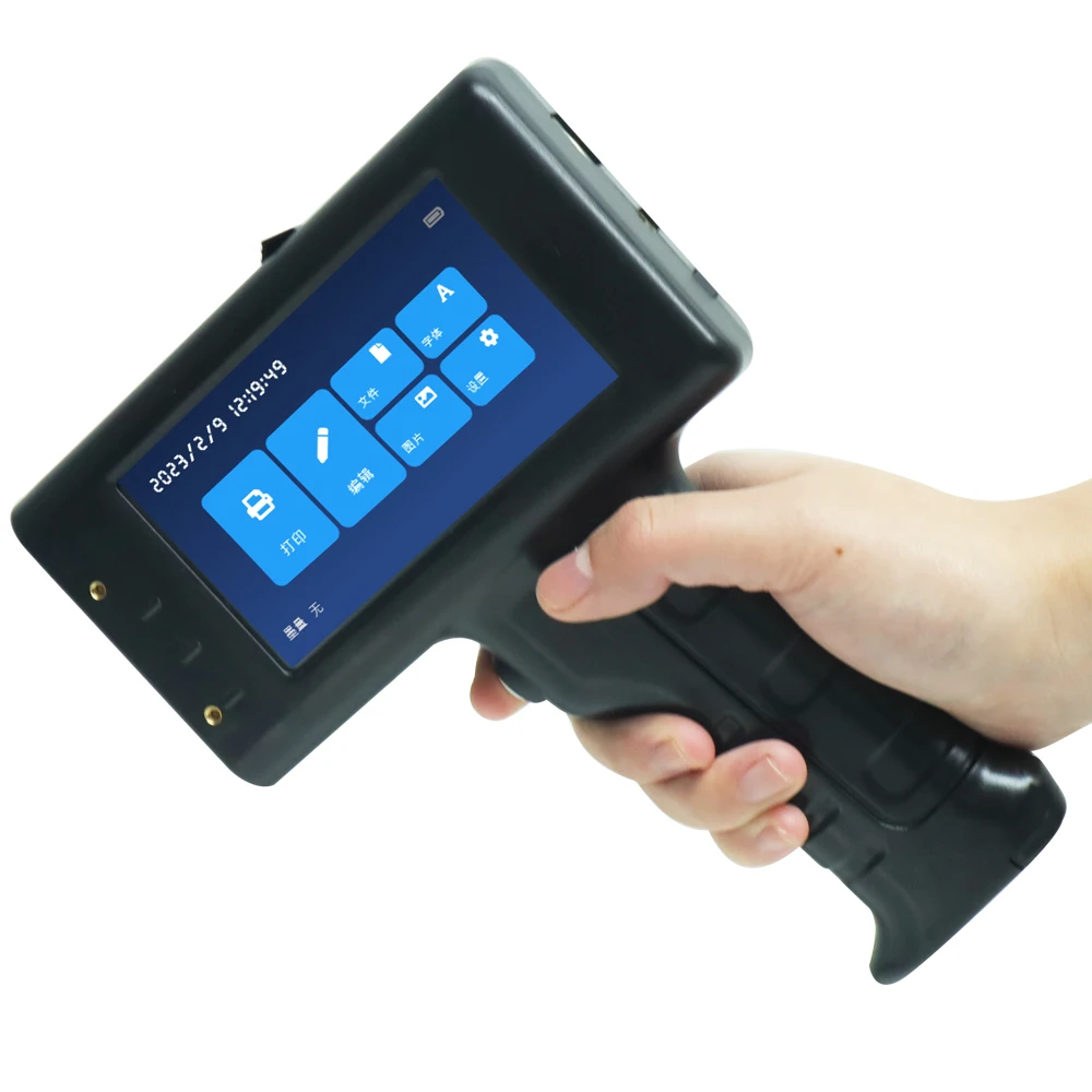 Willita WLD-L1 Handheld Inkjet Printer 600DPI Date Logo Barcode Coder Batch Coding Machine