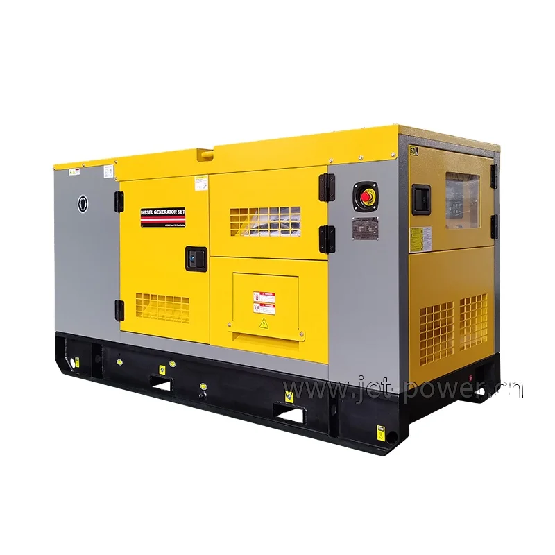 New Design Water Cooled Diesel Generator 50kva 60kva 70kva Single Three Phase Powered Slient Genset