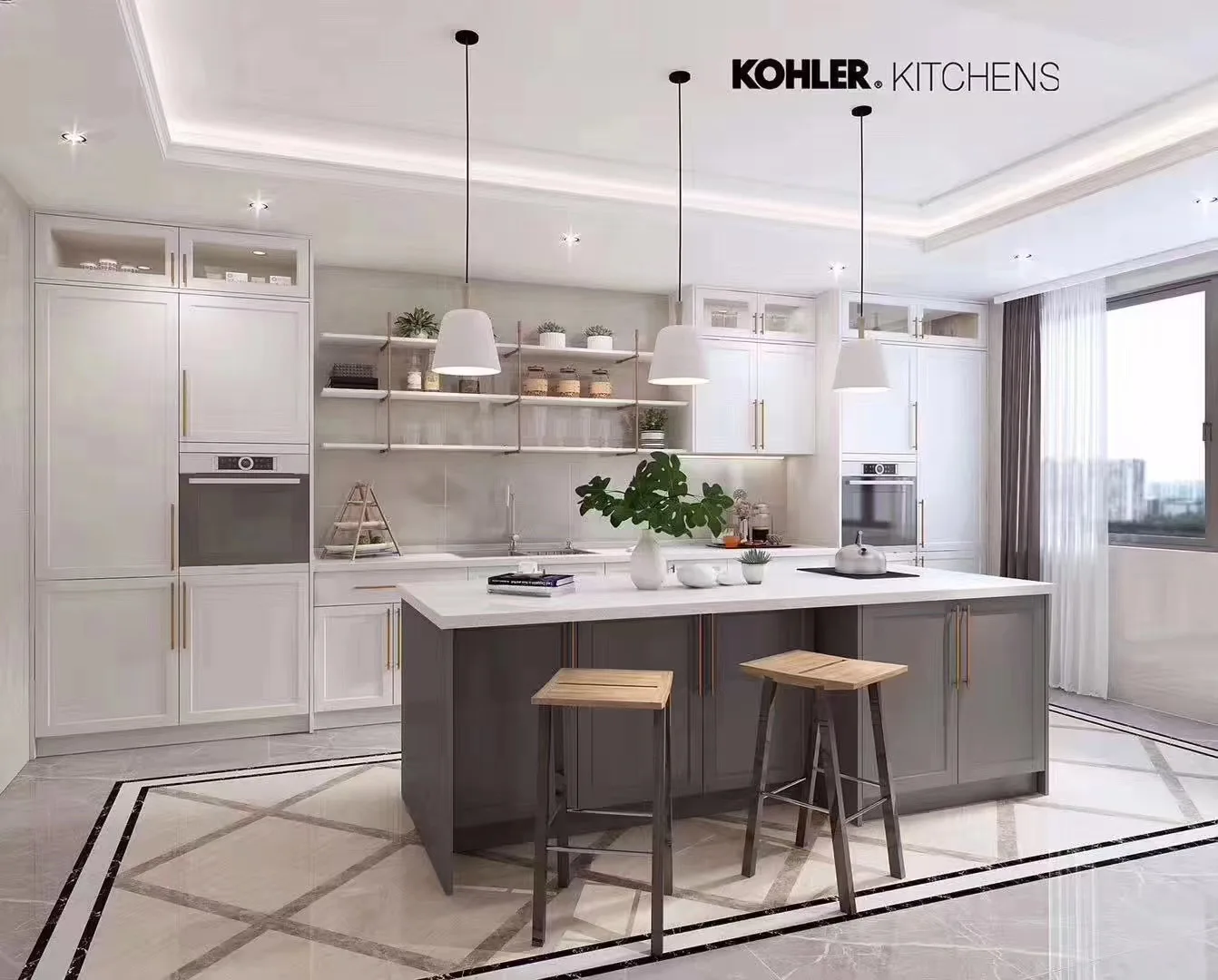 Бесплатный дизайн китайского производства современный черный модульный кухонный шкаф готовый к сборке из МДФ лакированные дверные панели массива