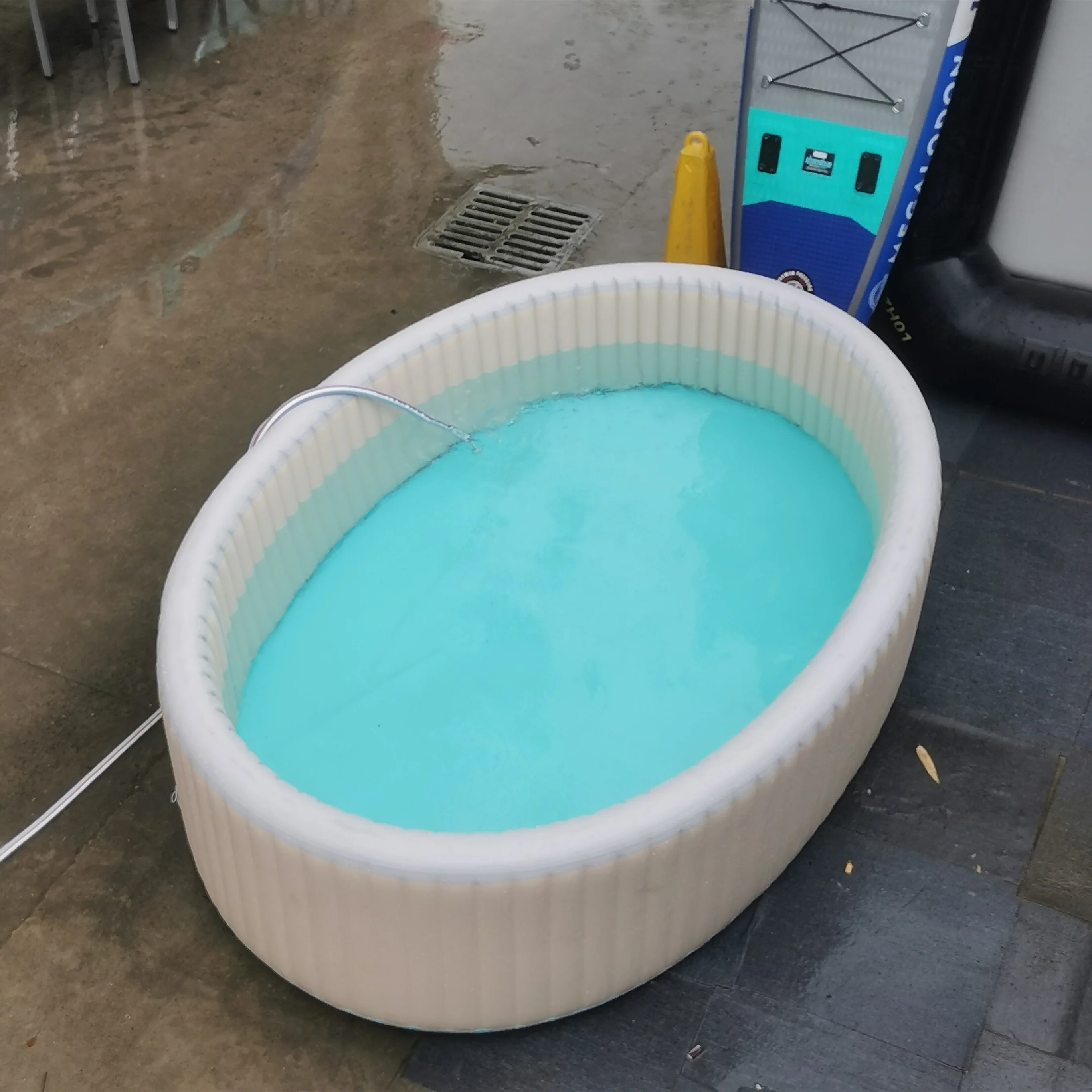 Aftersea New design Largest Adult Swimming Pool Outdoor Cover Pvc Inflatable double wall fabric Swimming Pool for Children