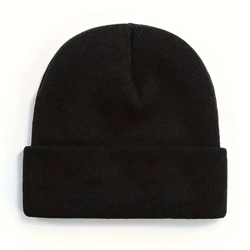 Trendy Winter Hats Custom Embroidery Designer Logo Printed Bows Warm Knitted Acrylic Beanie Skiing Outdoors Cold Autumn Winter