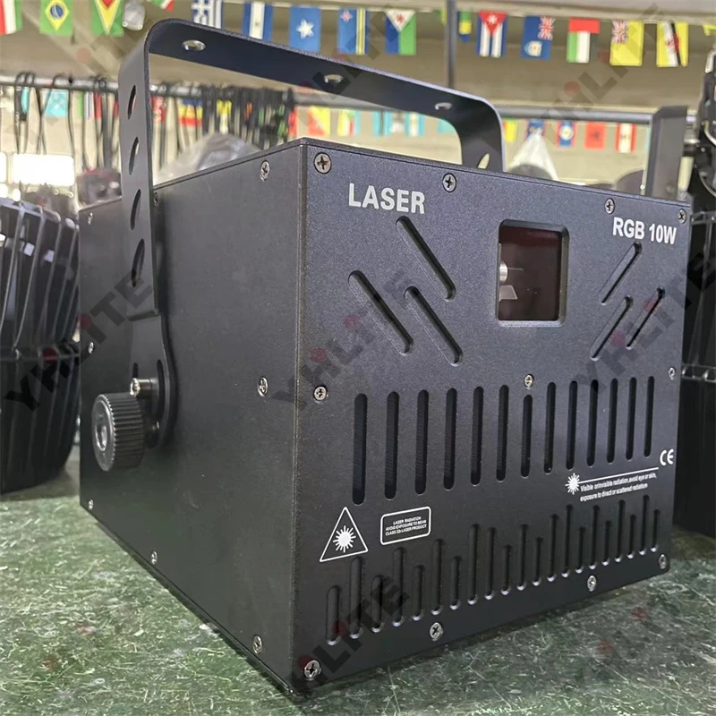 10W RGB laser light 10w full color animation laser Pangolin QS FB3 FB4 Phoenix laser software beyond DJ club bar pub