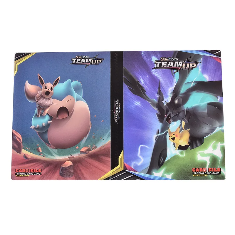 High quality 240 card slots for Pikachu card book for Poke mon card binder