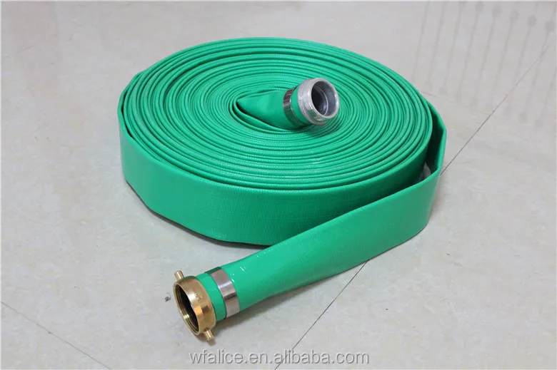 Wholesale Factory  PVC Layflat Garden Hose Pipe Custom-made Inch PVC  Irrigation Water Discharge
