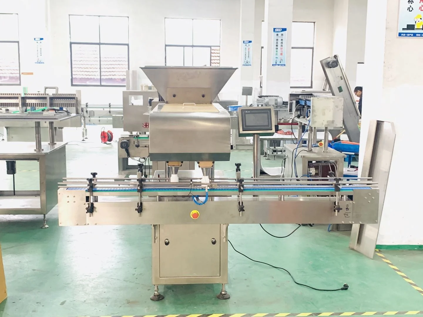 China full semi automatic electronic tablet capsule candy chewing gum counting machine