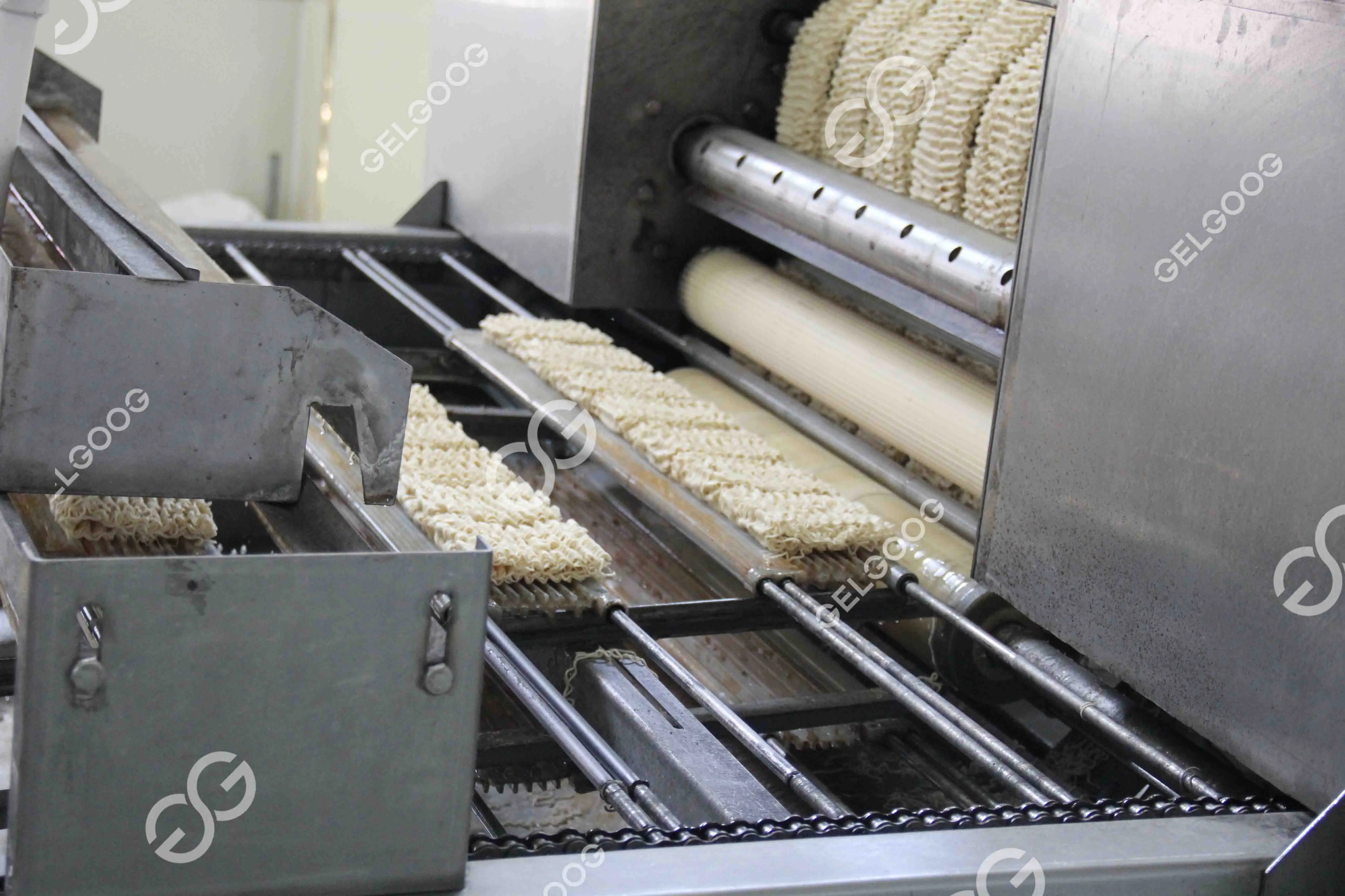 Gelgoog Electric Automatic Instant Noodle Making Machinery Noodles Instant Ramen Noodle Machine