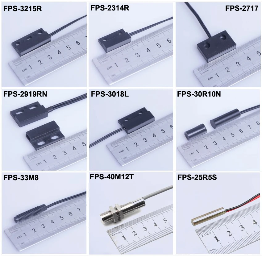 Magnet Reed Switch/Magnetic Reed Sensor/Proximity Switch With Leads/Legs/Pins/Cable