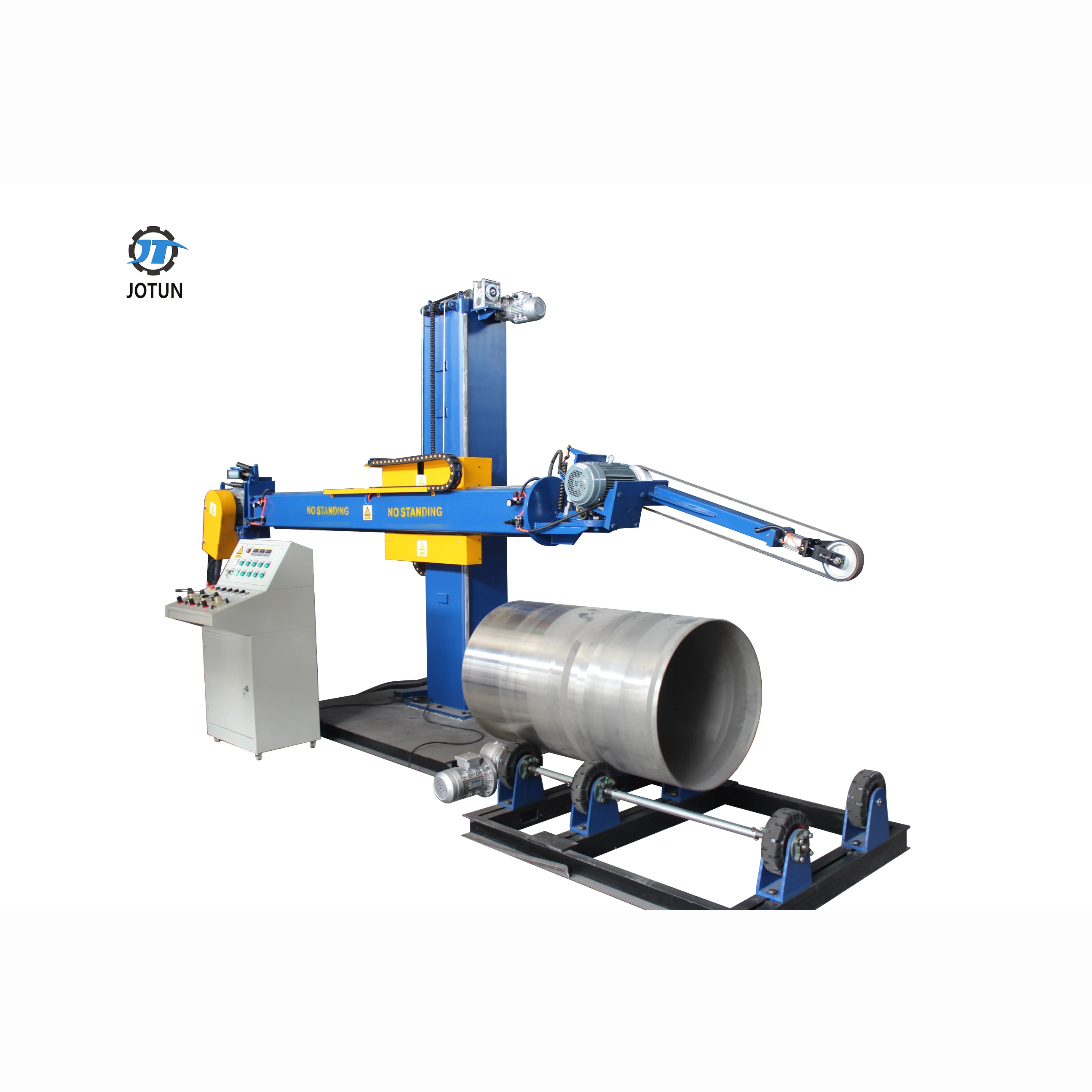 Jotun metal wine storage tank automatic polishing machine