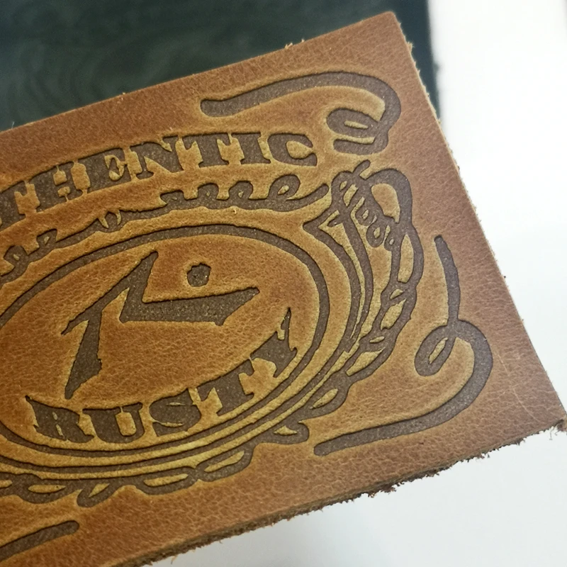 2024 Hot Selling Custom Logo Colorful Embossed 3D Leather Label Patches For Jeans/clothing