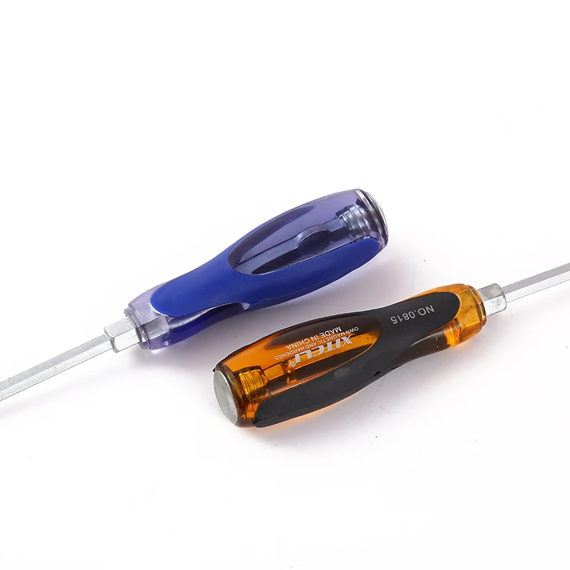 XITELI Magnetic Screwdriver 6mm/5mm Slotted PhillIps Double Head Drive go through screwdriver