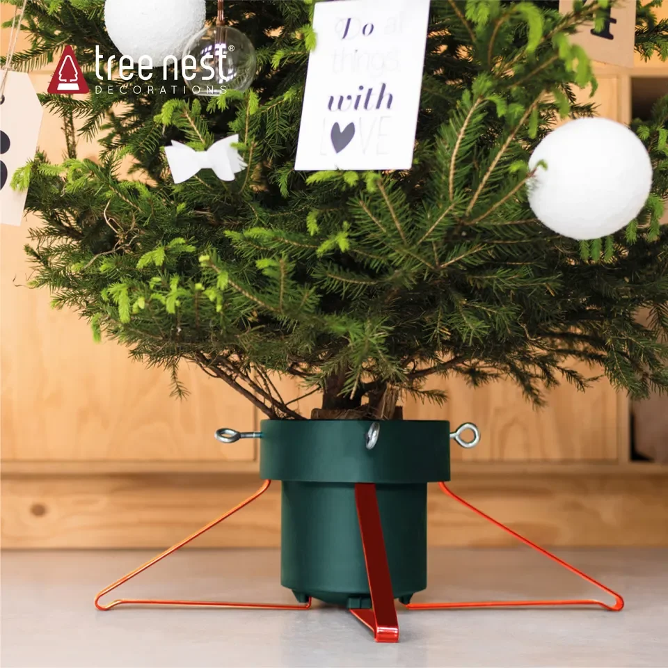 Christmas Tree Accessory Stand Plastic tree stand Electric Rotated Christmas Tree Stand