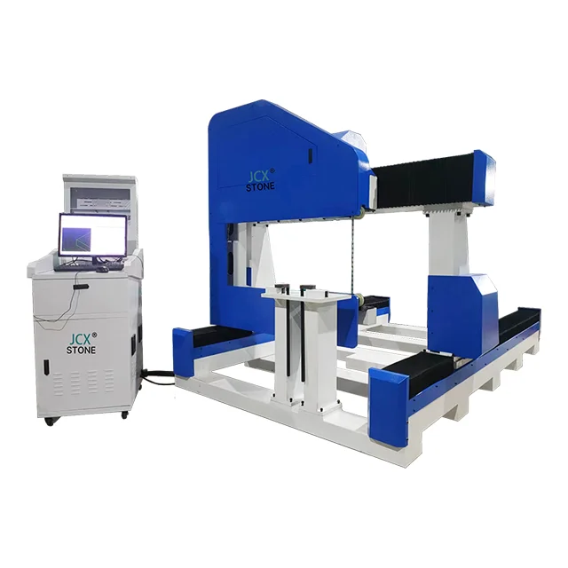 Newest Jcxstone Cnc Precision Diamond Stone Wire Saw Supper Supplier For Cutting Granite Marble Tombstone polish Machine