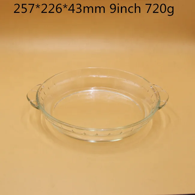 Microwave Oven Bakeware Wholesale Bread  Pie  Glass Baking Tray