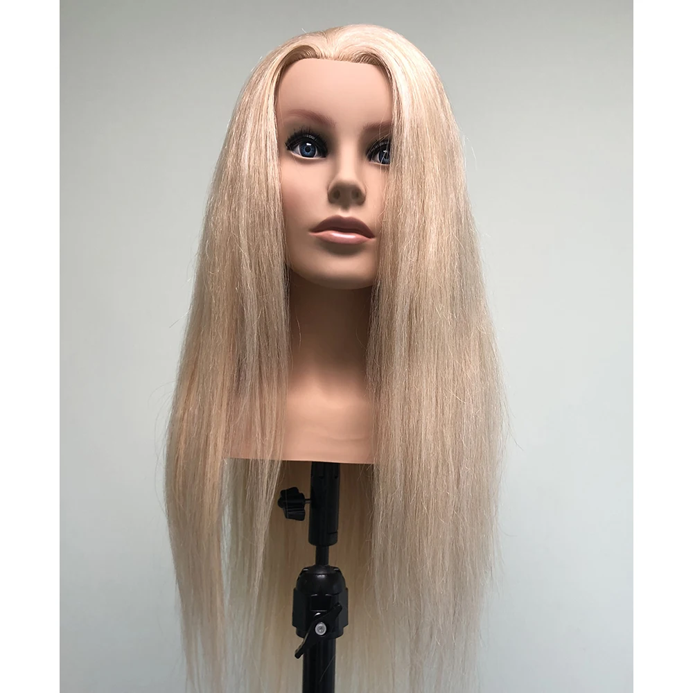 Wholesale price Europe face training  mannequin  head with shoulder for hairdresser