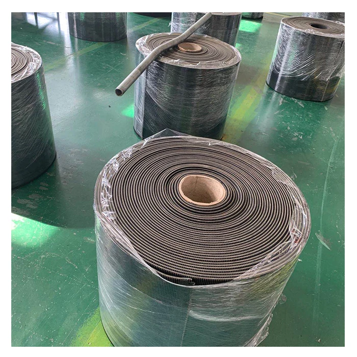 3 ply EP skiing belt rough top black NBR rubber conveyor belt