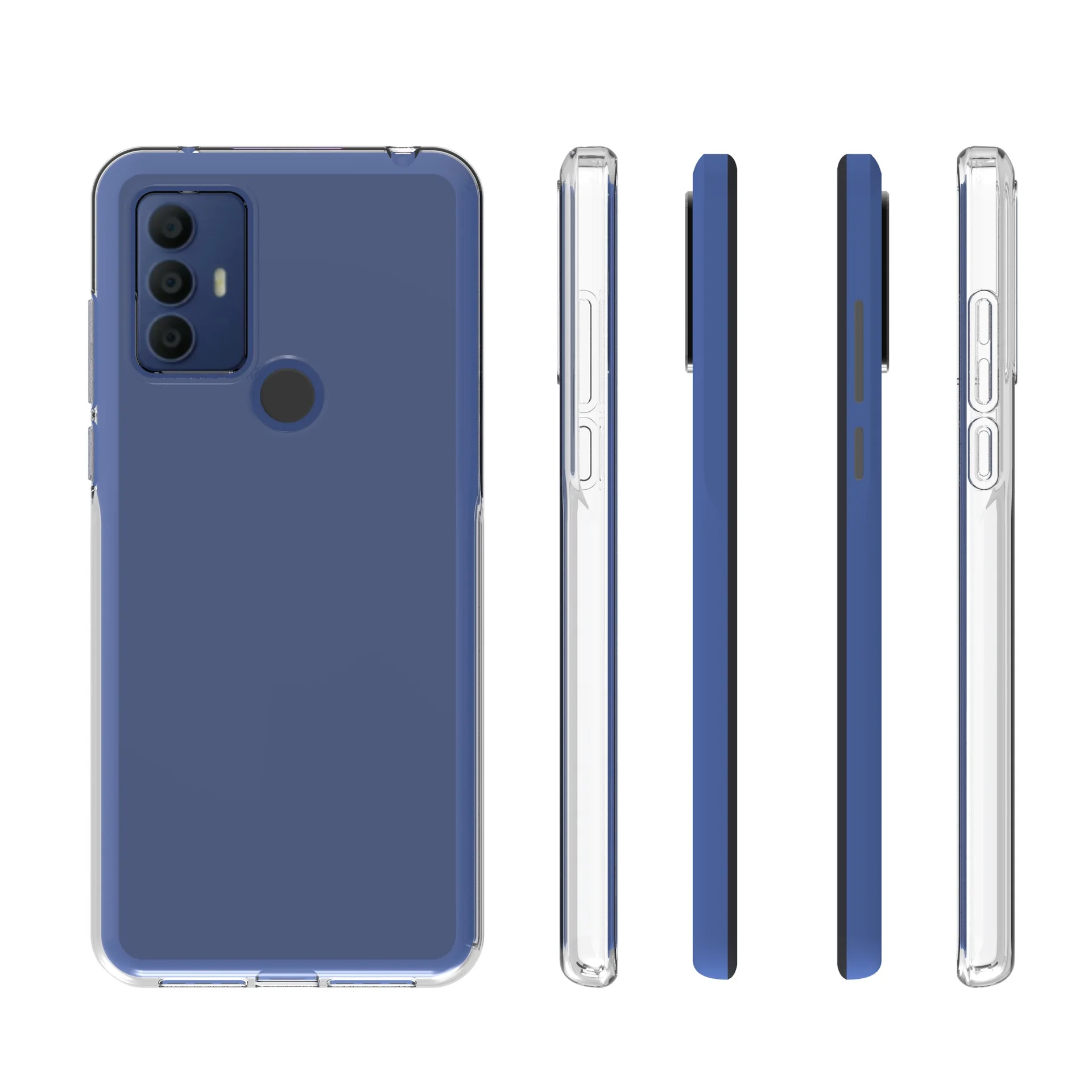 Ultra Thin Soft TPU Transparent Mobile Phone Case  For TCL 305/TCL 306/TCL 30SE