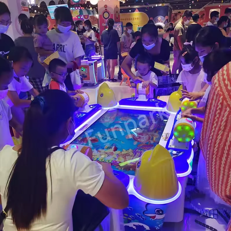 Fun Park Hot Selling 6 Person Fishing Simulator Arcade Games for Amusement Park