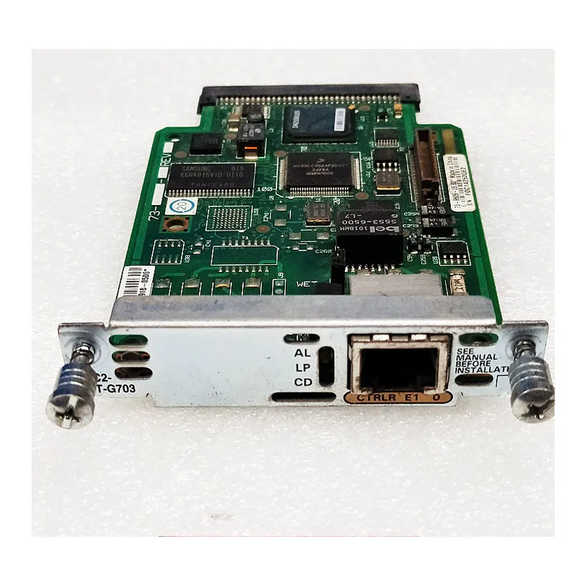 Оригинальный Новый VWIC2-1MFT-T1/E1 голос интерфейсная плата