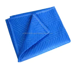 Wholesale moving &storage use quilted recycle moving blanket furniture pad with nonwoven fabric