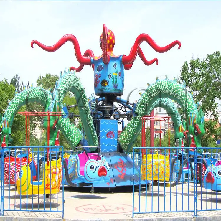 Theme Park Carnival Games Fun Fair Amusement Park Fun Park Equipment Attraction Rotary Octopus