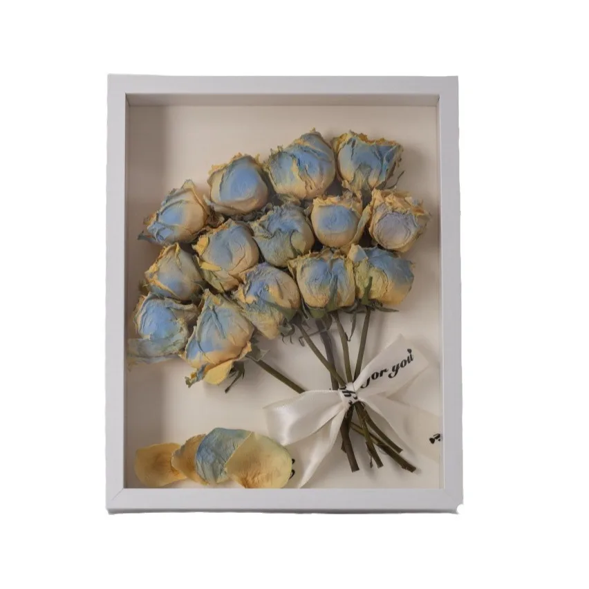 Hollow Specimen Diy Handmade Butterfly Insect Clay Put Dry Flower Photo Frame Table Frame Mounted Decoration Wholesale