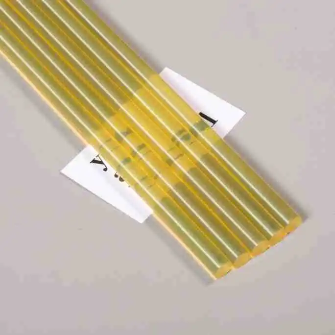 Wholesale OEM logo hot melt glue stick 11mm transparent Environmental protection hot glue gun sticks