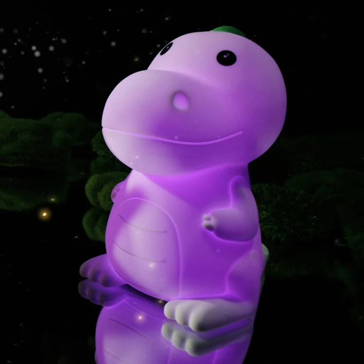 lampada de nightlight led charging light small gift kid toys bed light lamp for kids atm bank dinosaur toys
